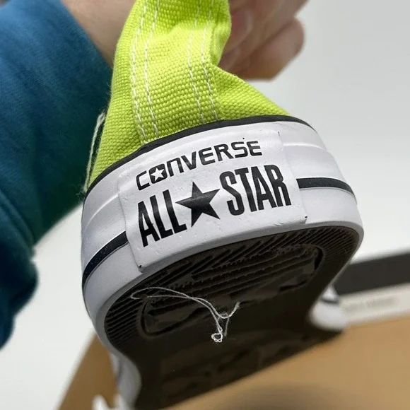 Converse Chuck Taylor Shoes Unisex Mens 9.5 Womens 11 Green Sneaker‎ A03422F NEW - Picture 6 of 10